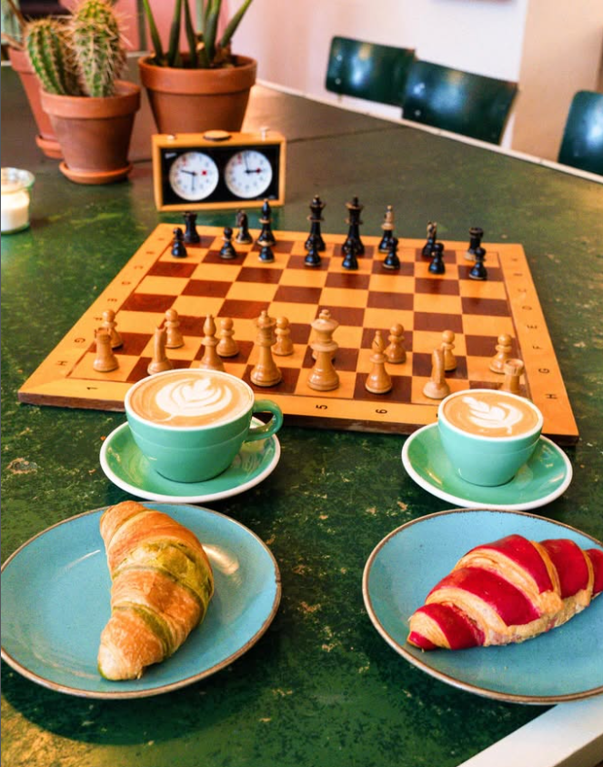 Chess and coffee